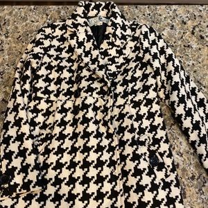 Houndstooth coat